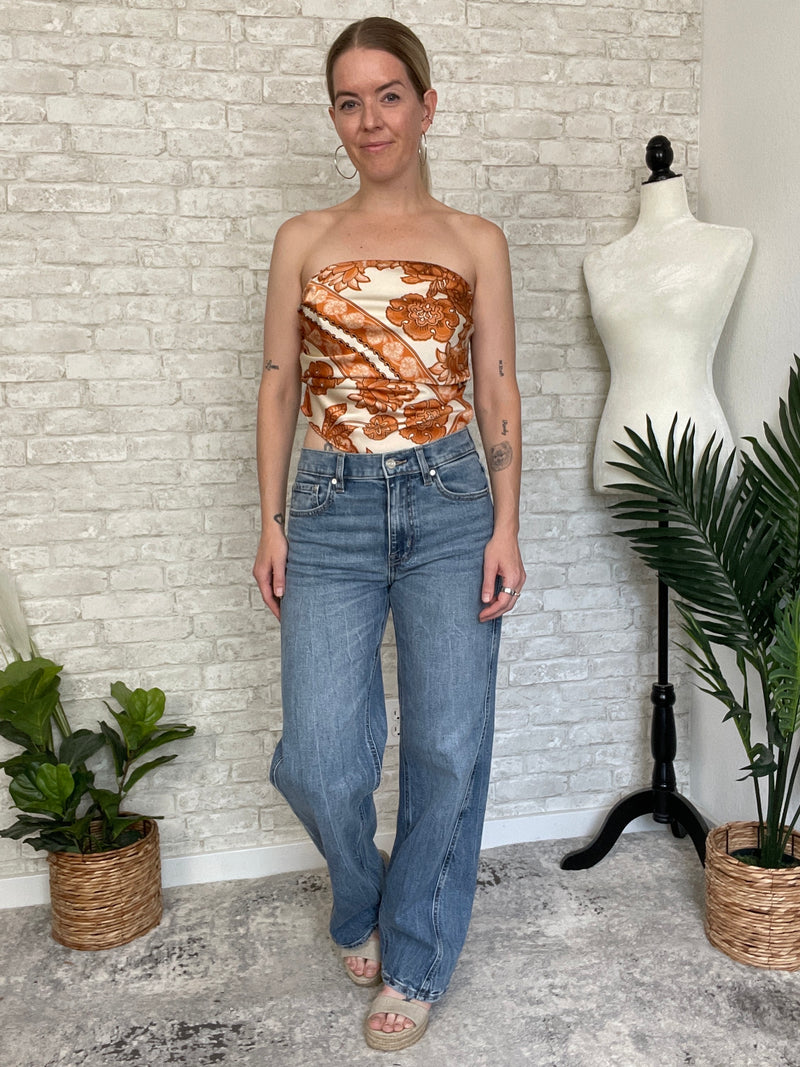 Ryder High Rise Baggy "S" Seam Denim