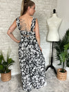 Danica Floral Jumpsuit Black