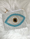 Evil Eye Seed Bead Bag