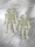 Skeleton Glow In The Dark Earrings