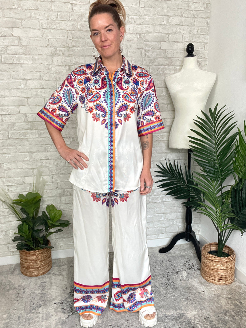 Paisley Goddess Set Top
