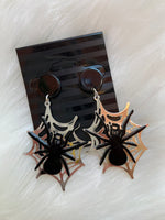 Spider Web Earrings