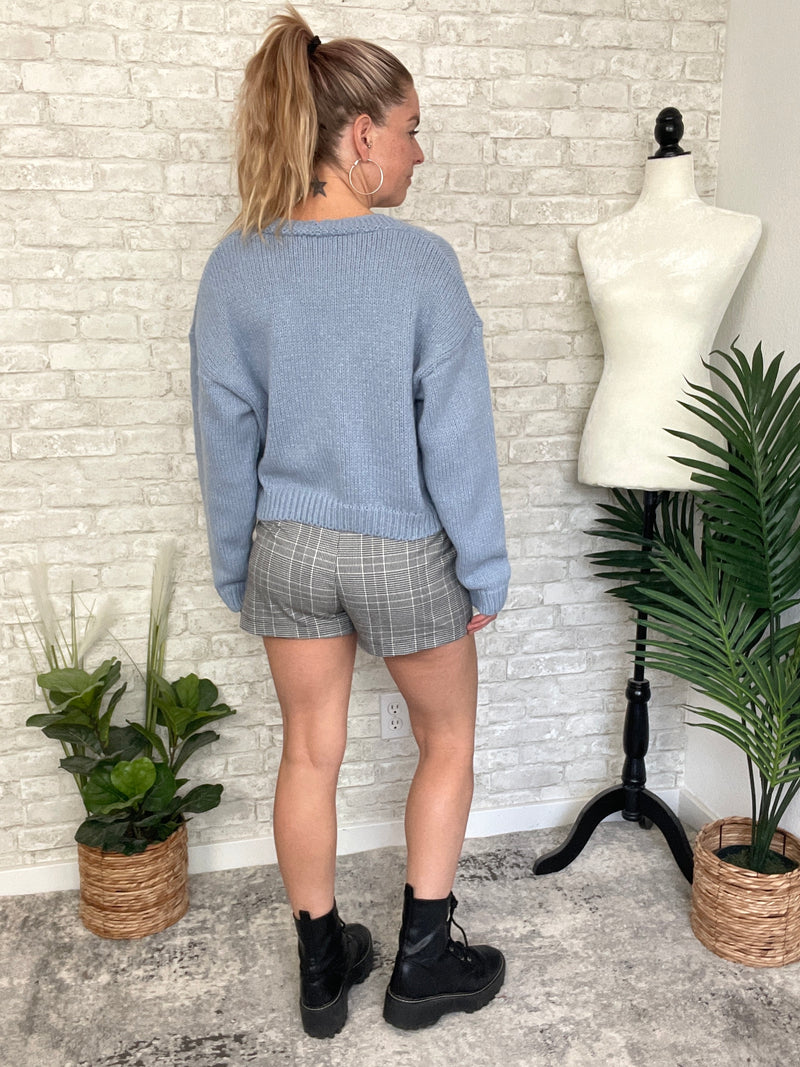 Out To Sea Cardigan Blue