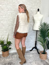 Rochelle Fuzzy Vest Cream