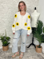 Sunflowers + Sunshine Cardigan