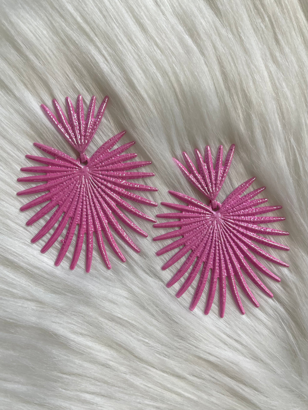 Pink Pearly Pizzaz Earring