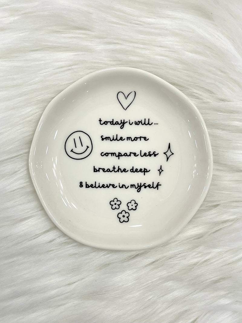 Today I Will... Jewelry Tray