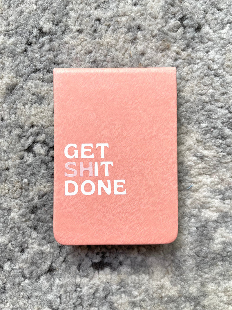 Get Shit Done Mini Notebook