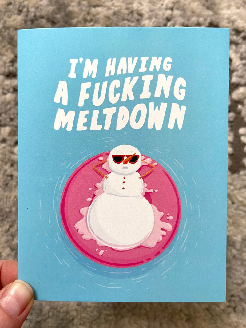 Fucking Meltdown Card