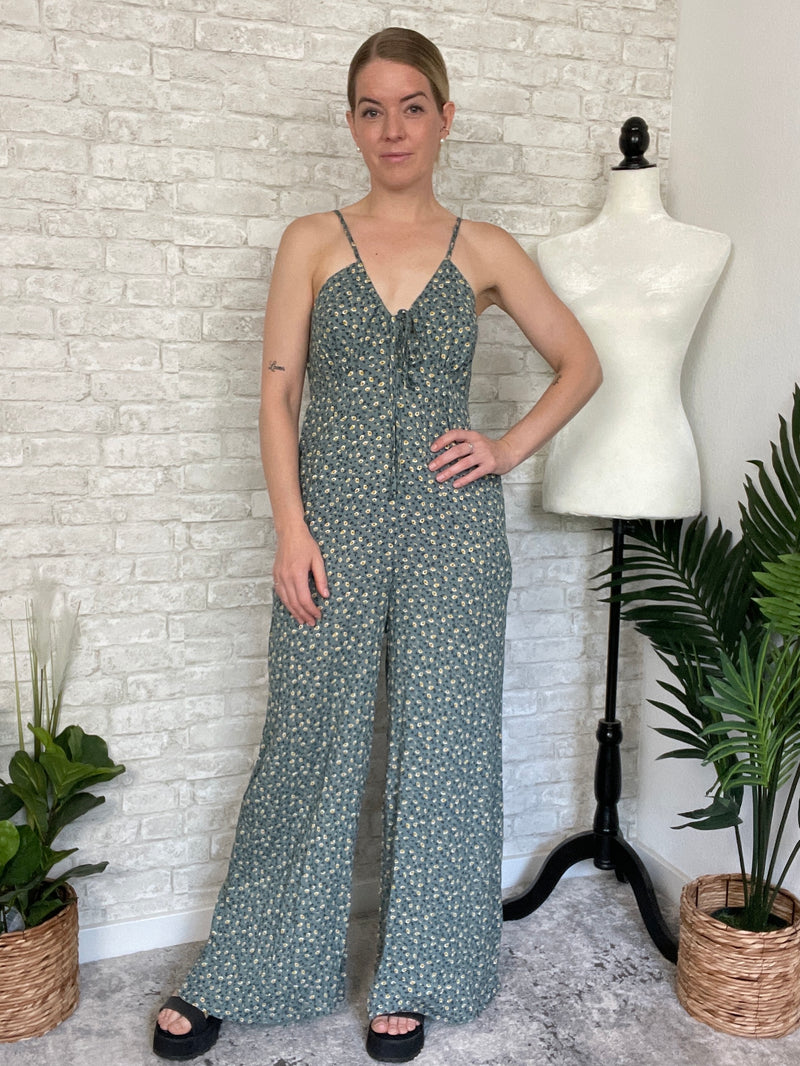 Viola Mini-Floral Jumpsuit
