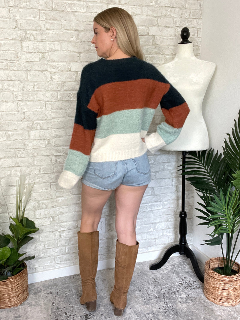 Bellamy Color Blocked Sweater
