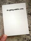 Midlife Crisis Card