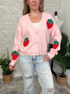 Berry Cardigan Pink