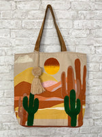 Cactus + Desert Tote