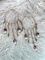 Dangling Mushroom Hoops