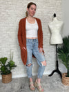 Rosetta Ginger Fuzzy Cardigan