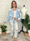 Over The Rainbow Cardigan Blue