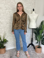 Eliza Victorian Garden Button Up