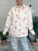 Lover Cream Denim Jacket