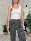 Vivienne Retro Cheetah Jeans Grey