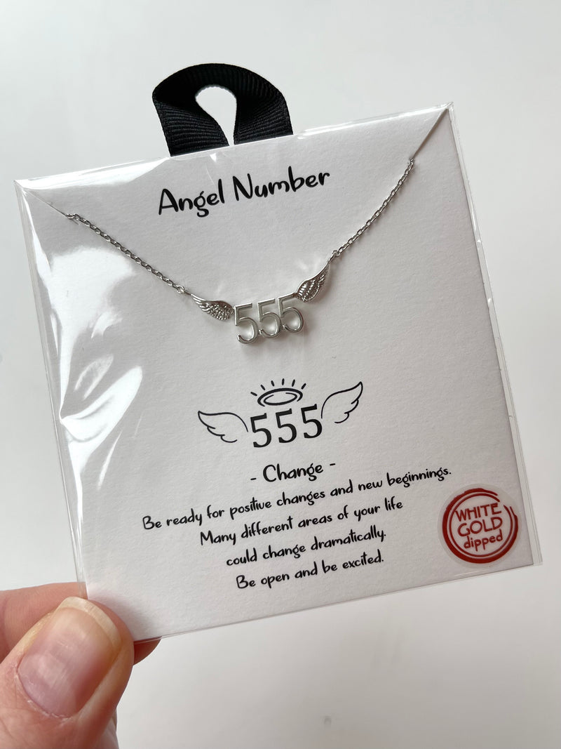 Angel Number 555 Silver
