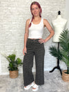 Vivienne Retro Cheetah Jeans Grey