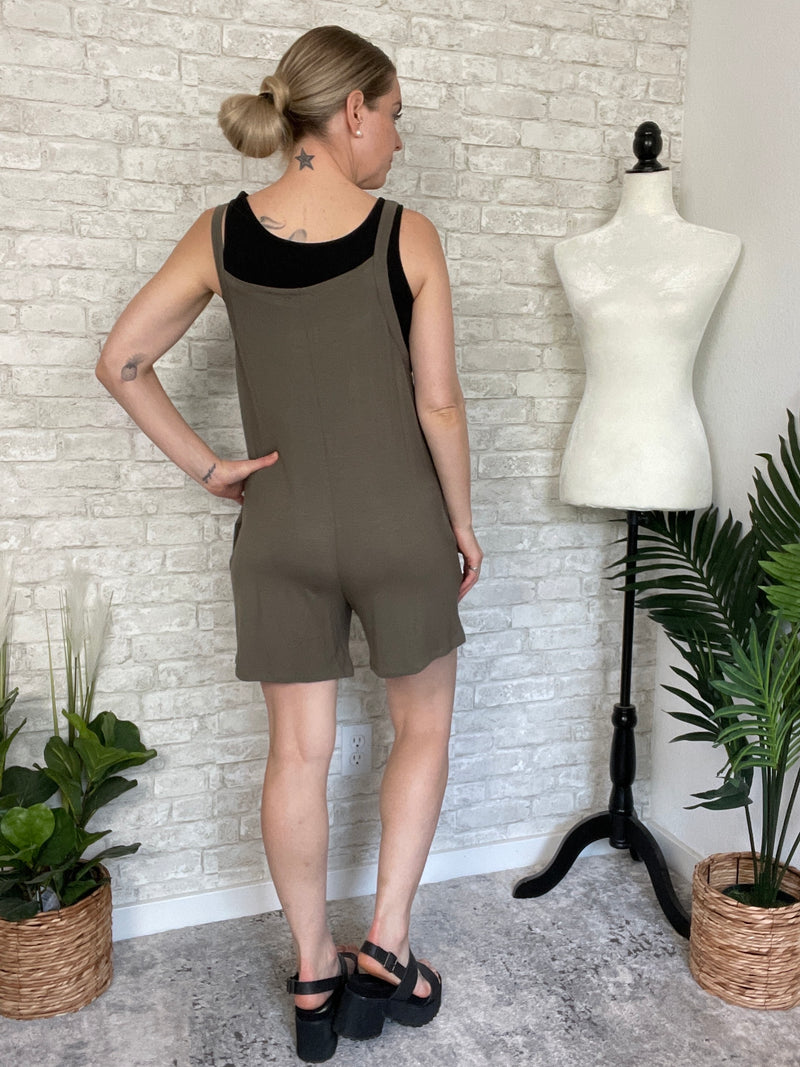 Polly Front Pocket Jumper Olive