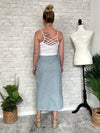 Rhonda Denim Stripe Skirt