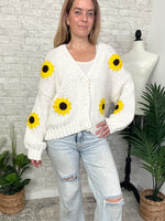 Sunflowers + Sunshine Cardigan