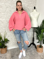 Langley Coral Sweater