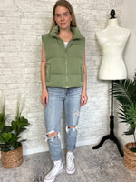 Meadowlark Vest Sage Green