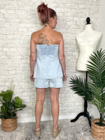 Rhonda Strapless Denim Top