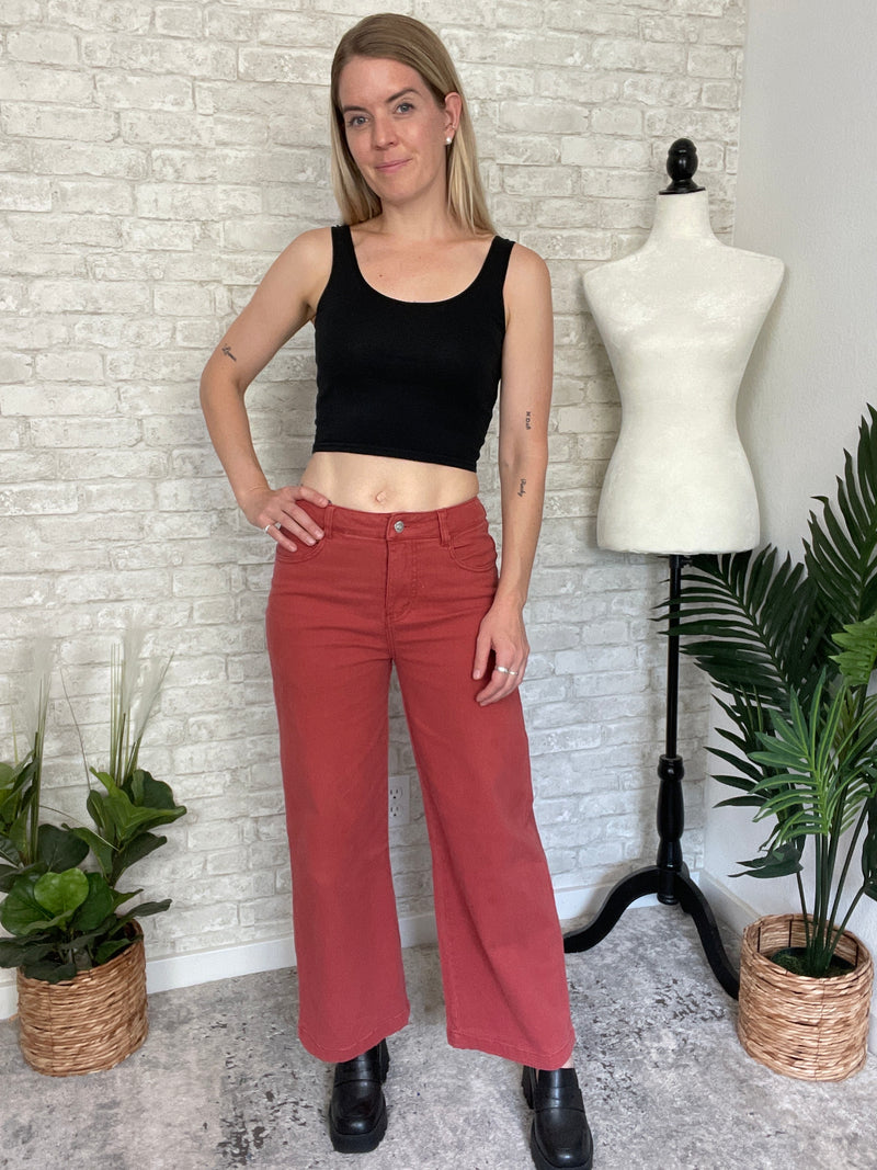 Venice Denim Jeans Rust
