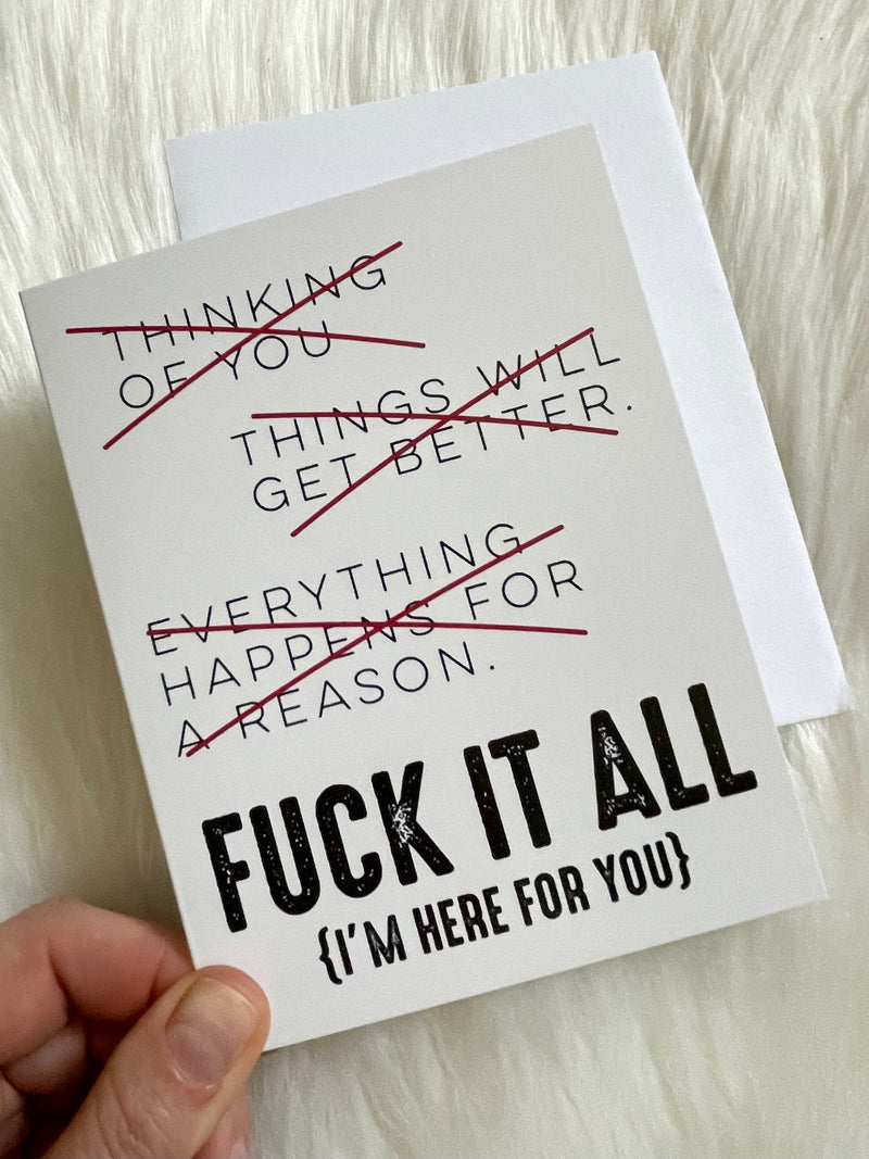 I'm Here For You Card