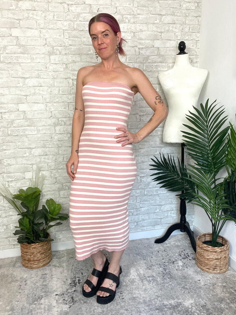 Devon Sweater Set - Dress Blush Pink