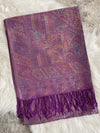 Shimmer Pashmina - Royal Combo/Magenta