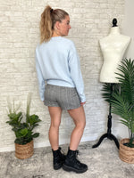 Deux Swan Sweater Blue