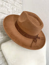 Noelle Wide Brim Hat Camel