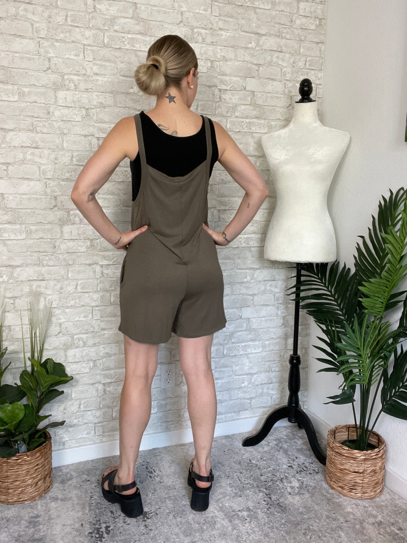 Polly Front Pocket Jumper Olive