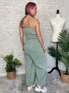 Sage Gauze Jumpsuit