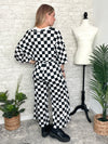 Becka Black+White Checker Set Bottoms