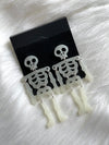 Skeleton Glow In The Dark Earrings