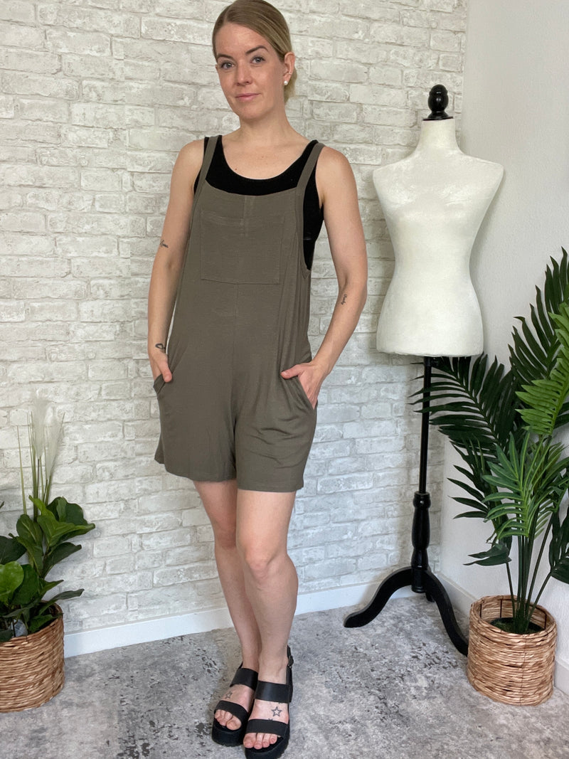 Polly Front Pocket Jumper Olive