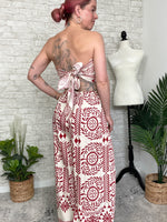 Rosie Ginger Print Bandeau Set