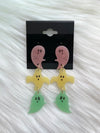 Rainbow Glow In The Dark Ghosty Earrings