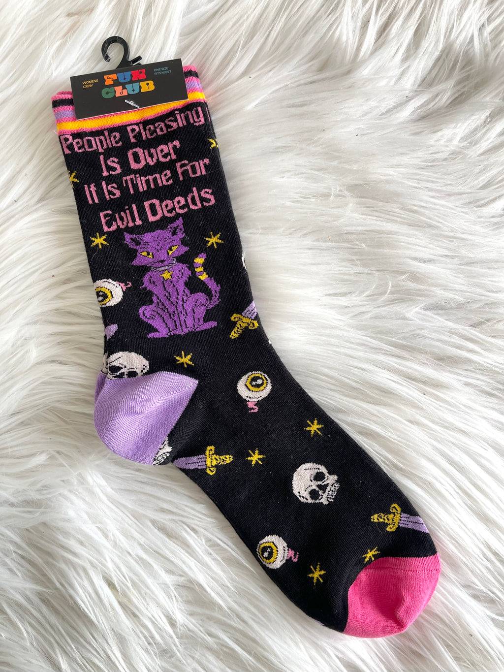 People Pleasing Is Over Socks