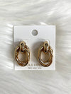 Sydney Knotted Earring Gold