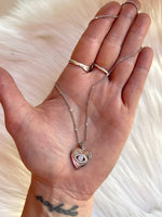 Evil Eye Cubic Zirconia Pendant Necklace