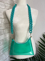 Festival Clear bag - Teal