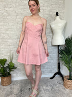Solero Pink Denim Dress